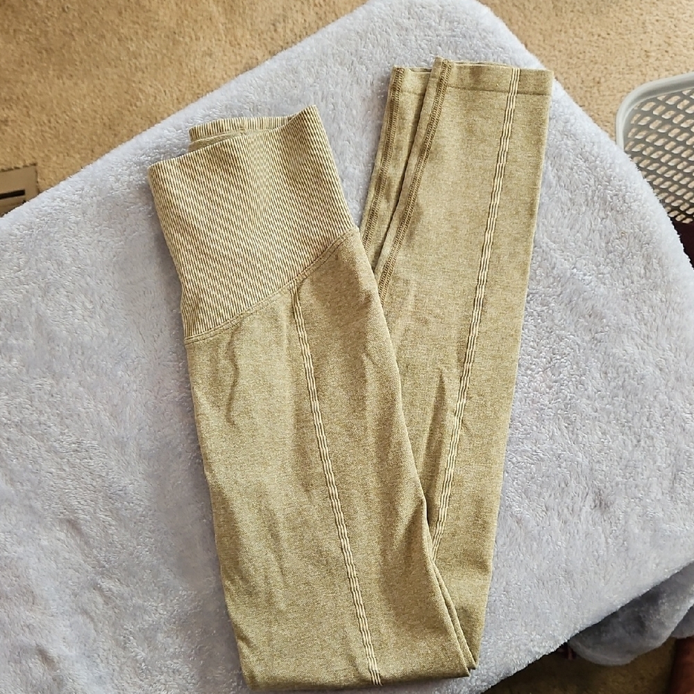 PINK Victoria's Secret Tan Leggings